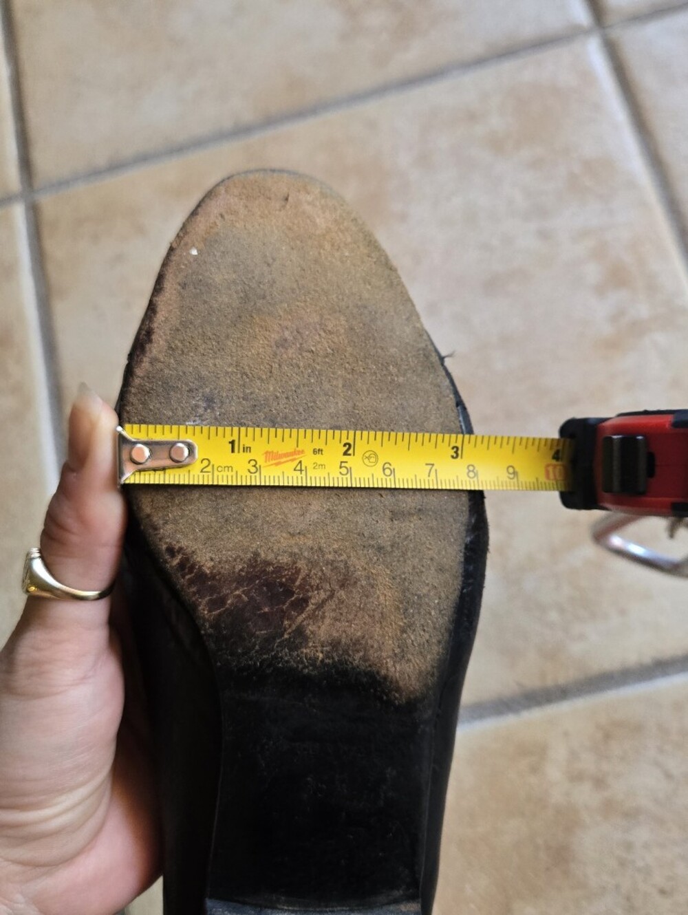 Chanel Vintage Ballet Flats Shoes Slippers Black Lambskin Leather Size 35.5 - Picture 5 of 16